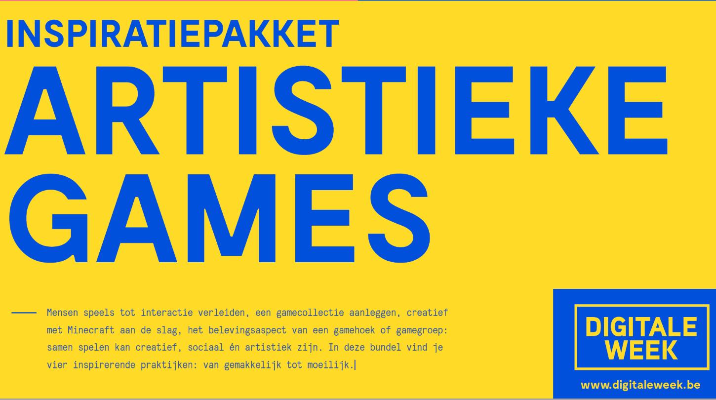 Inspiratiepakket: Artistieke games
