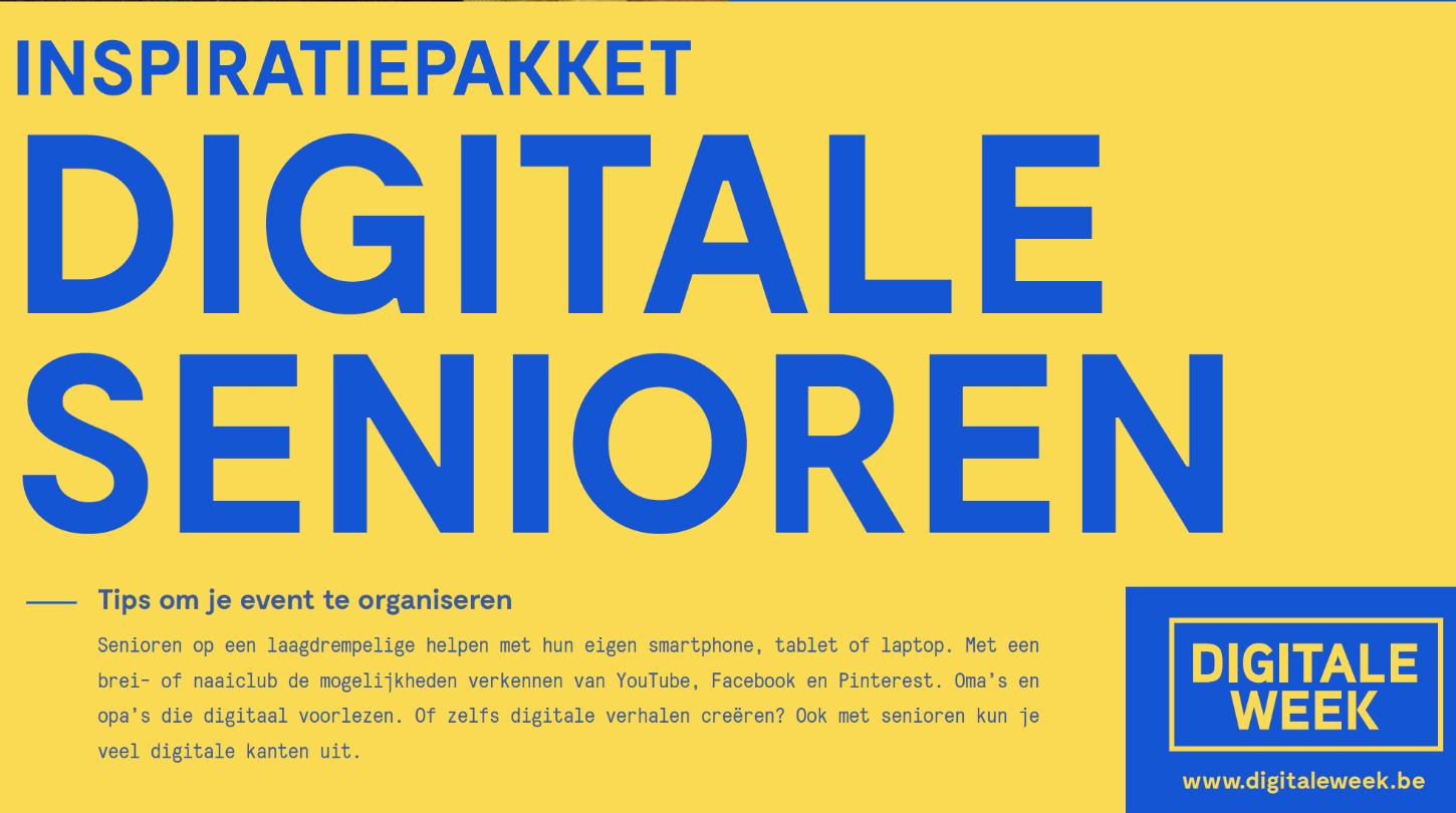 Inspiratiepakket Digitale Senioren