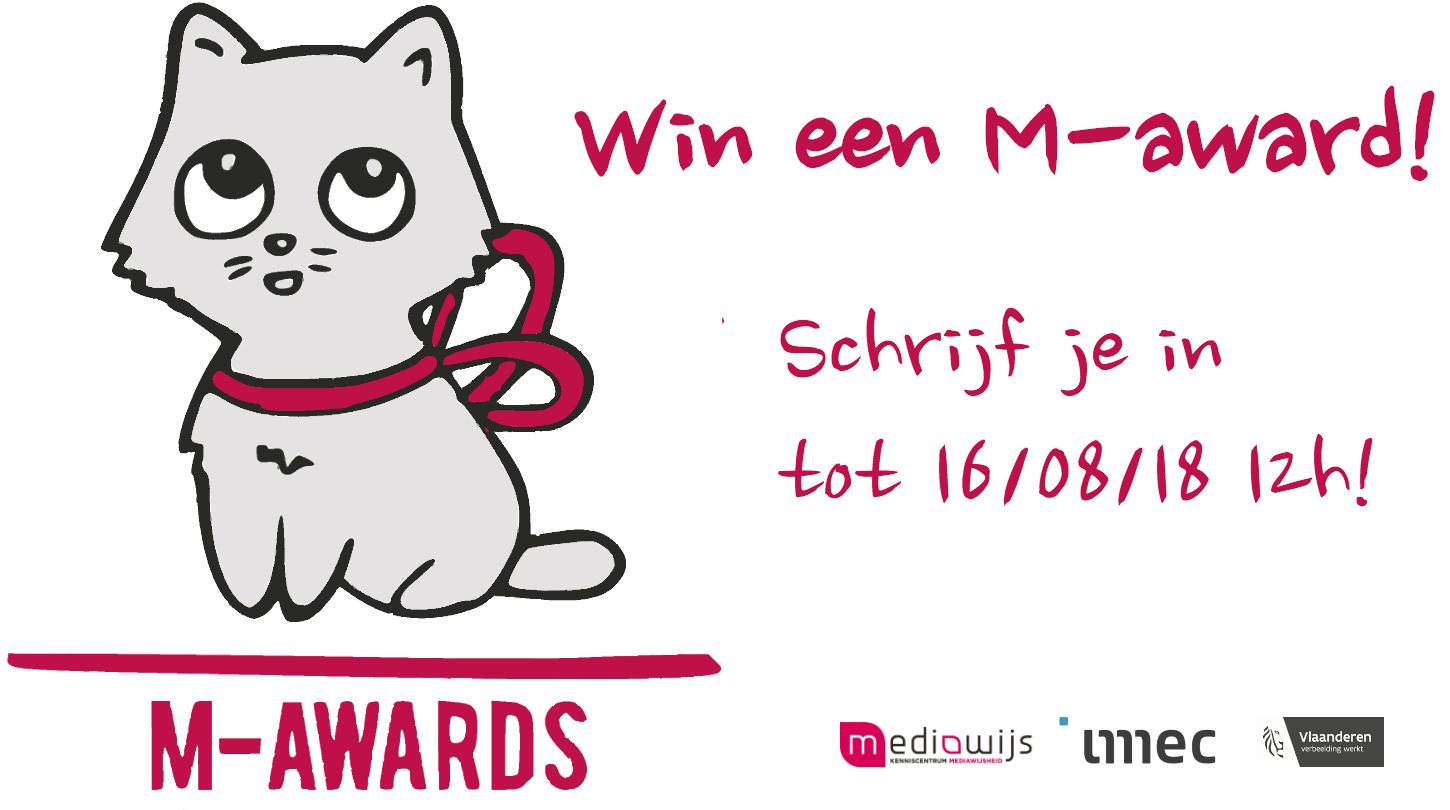 Win een M-award in 2018!