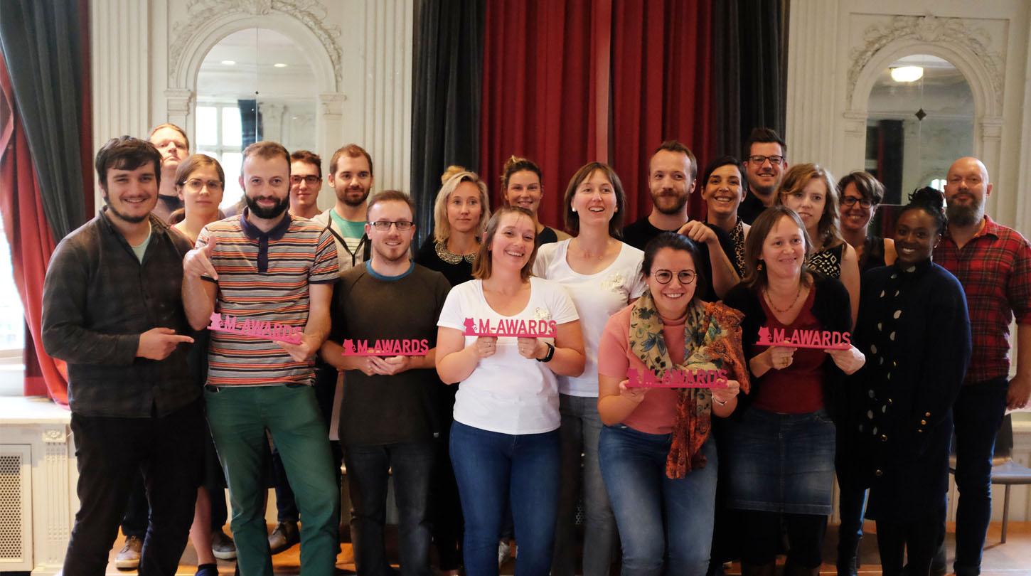 De winnaars van de M-awards 2019