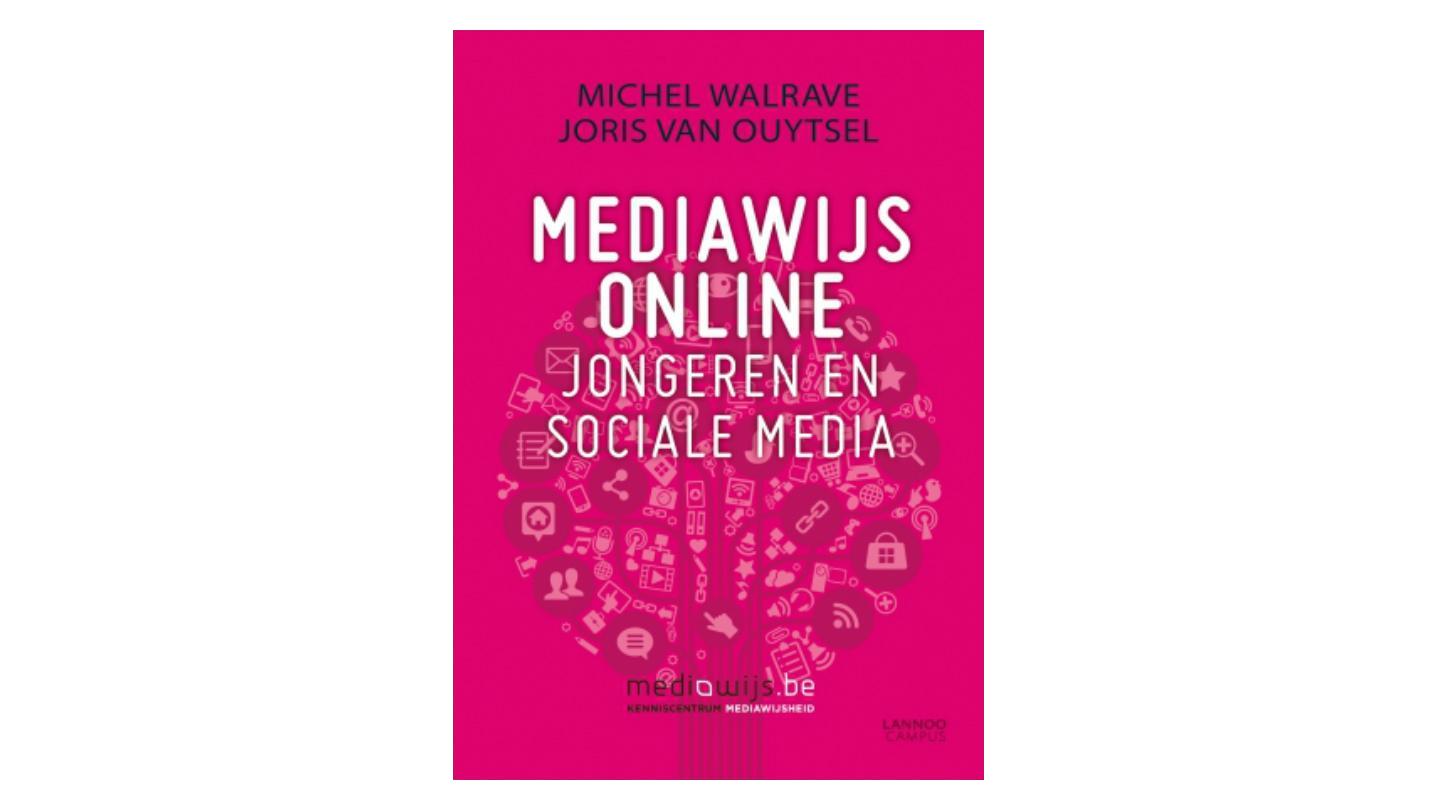 Boek: Mediawijs Online, jongeren en sociale media