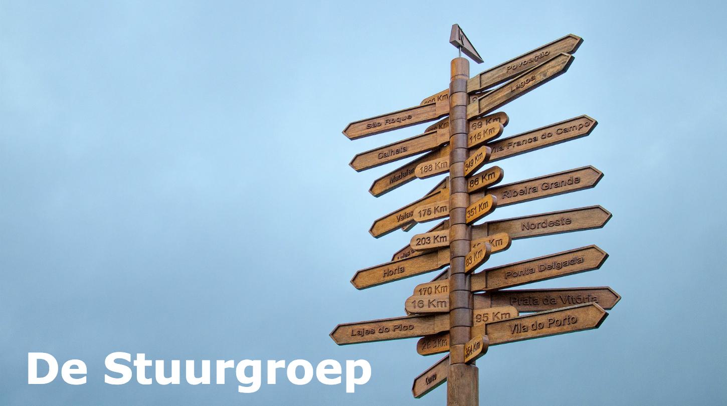 De Stuurgroep De Stuurgroep