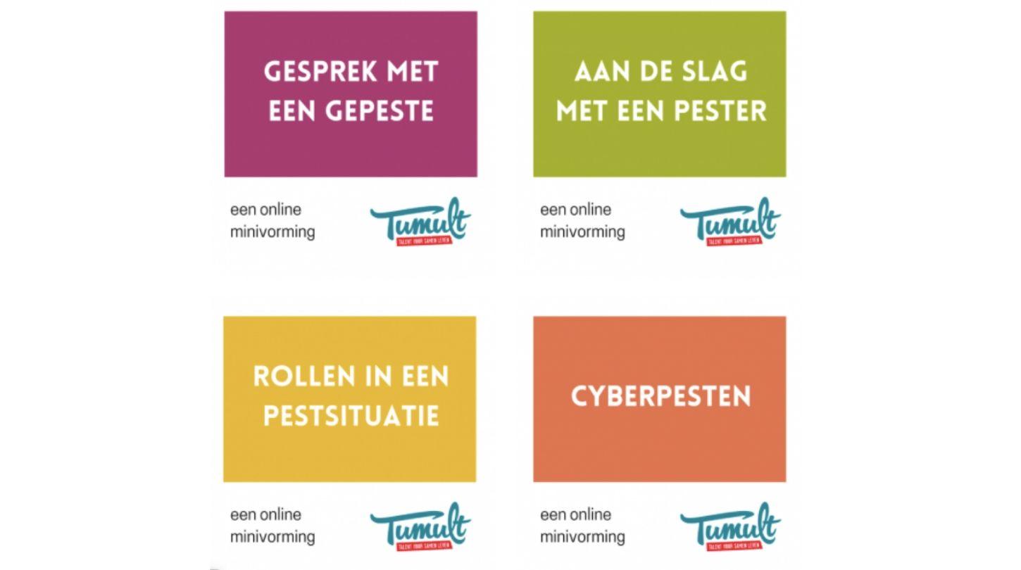 Minivormingen over pesten