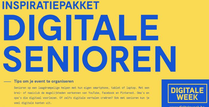 Inspiratiepakket Digitale Senioren