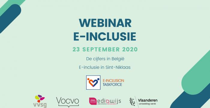 Webinar E-inclusie op 23/09