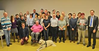 Deelnemers van de eerste opleiding Onbeperkt Mediawijs Deelnemers van de eerste opleiding Onbeperkt Mediawijs