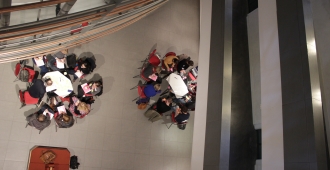 Foto Lanceringsevenement Mediawijs.be door Mediaraven